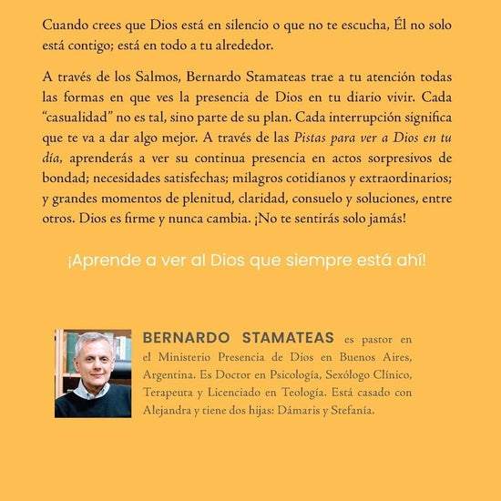 Siempre ahí: Experimenta a Dios en tu día - Bernardo Stamateas - Pura Vida Books