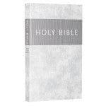 Silver Damask Softcover King James Version Outreach Bible - Pura Vida Books