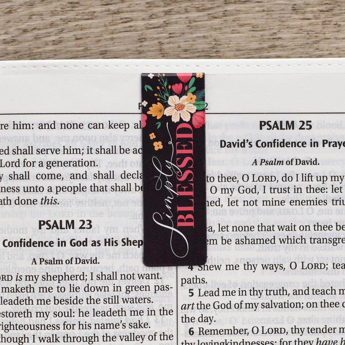 Simply Blessed Magnetic Bookmark Set - Pura Vida Books