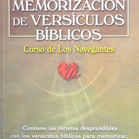 Sistema de Memorización de Versículos Bíblicos - Los Navegantes - Pura Vida Books