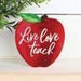 Small Apple Shape- Live Love - Pura Vida Books