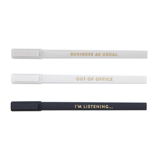 Soft Touch Pen Set - Office - Pura Vida Books