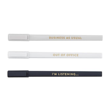 Soft Touch Pen Set - Office - Pura Vida Books