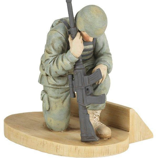 Soldier's Prayer Figure - Pura Vida Books