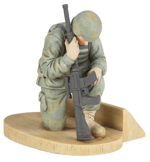 Soldier's Prayer Figure - Pura Vida Books