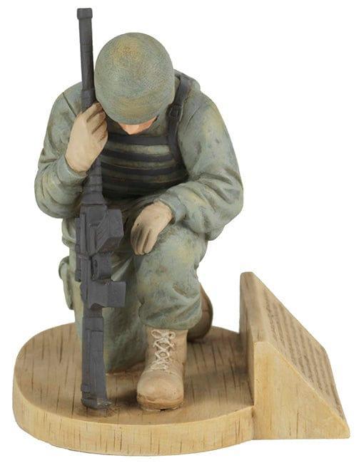 Soldier's Prayer Figure - Pura Vida Books