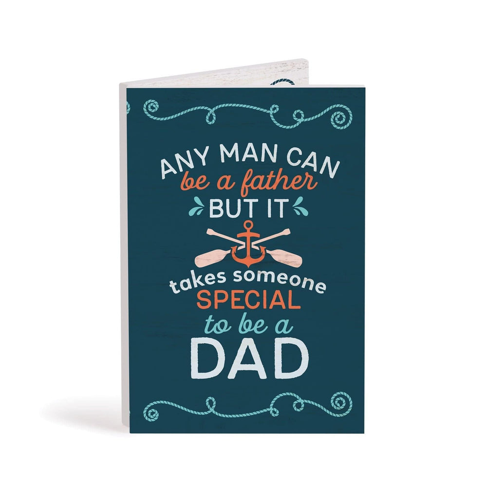 Someone Special to Be a Dad Wooden Keepsake Card - Pura Vida Books
