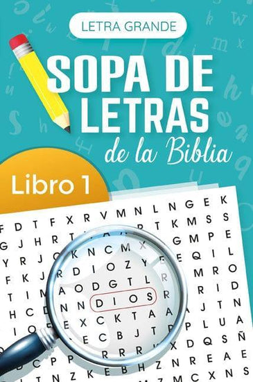 Sopa de Letras de la Biblia Letra Grande Libro 1 - Pura Vida Books