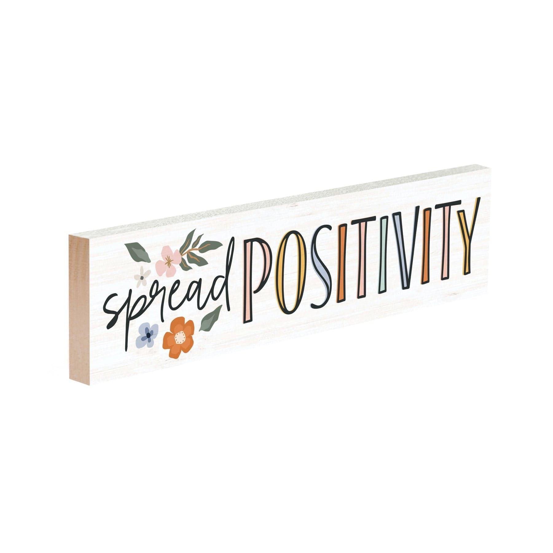 Spread Positivity Small Sign - Pura Vida Books