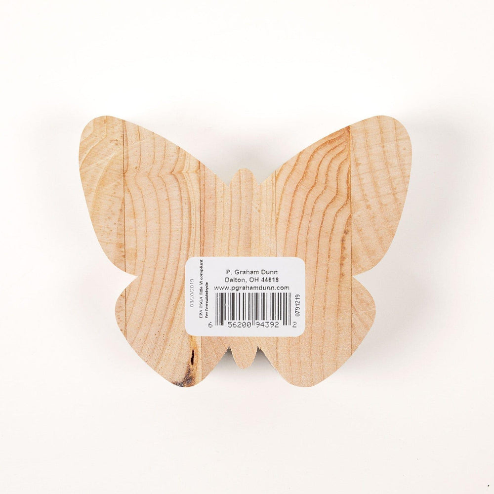 Spread Your Wings And Fly Bloque de Madera Mariposa - Pura Vida Books