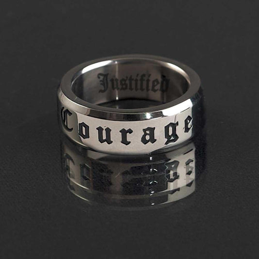 Stainless Courage Ring (Sortija) - Pura Vida Books