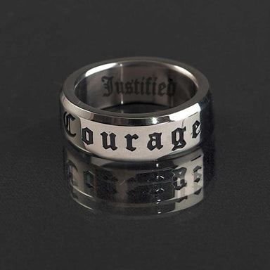 Stainless Courage Ring (Sortija) - Pura Vida Books