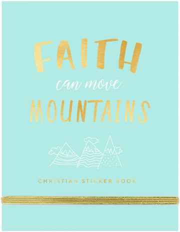 Sticker book -Faith can move mountains