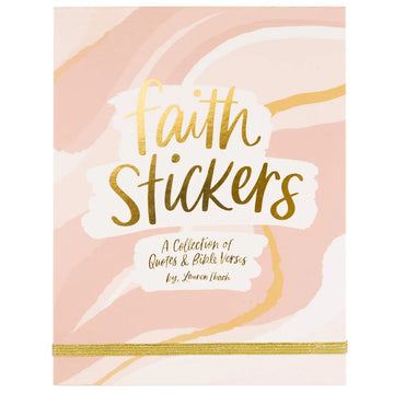 Stickers - hand lettered faith stickers