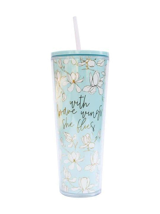 Straw Tumbler - Pura Vida Books