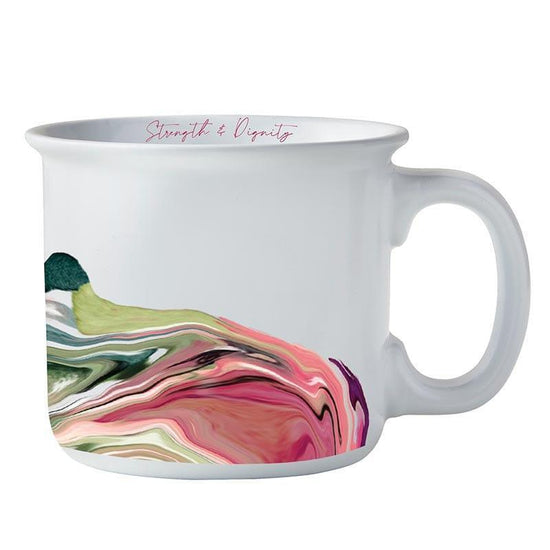 Strength & Dignity Coffee Mug with Gift Wrap - Pura Vida Books