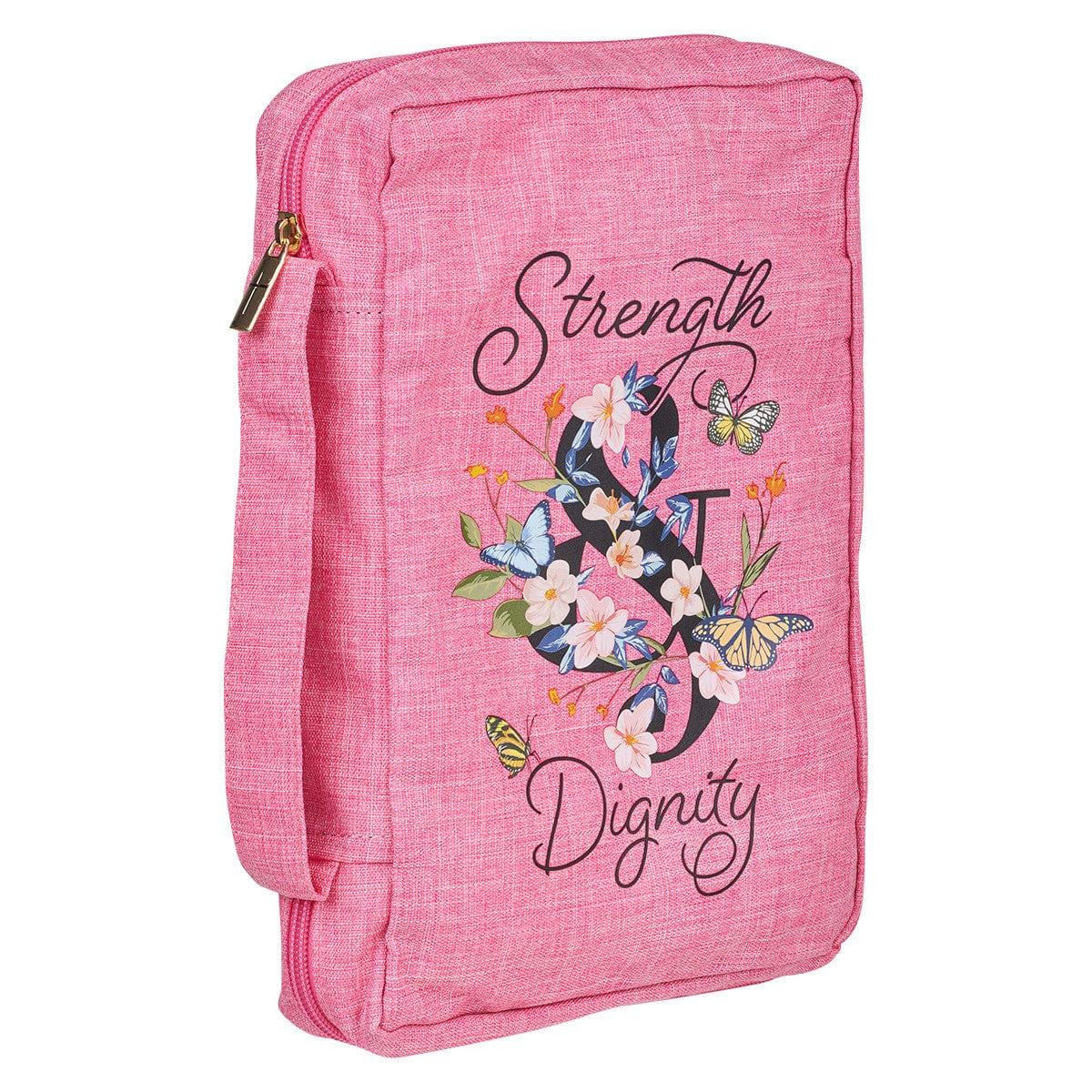 Strength & Dignity Pink Value Bible Cover - Pura Vida Books