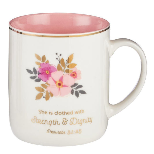 Strength and Dignity -taza - Pura Vida Books