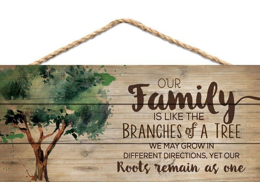 STRING SIGN-OUR FAMILY - Pura Vida Books