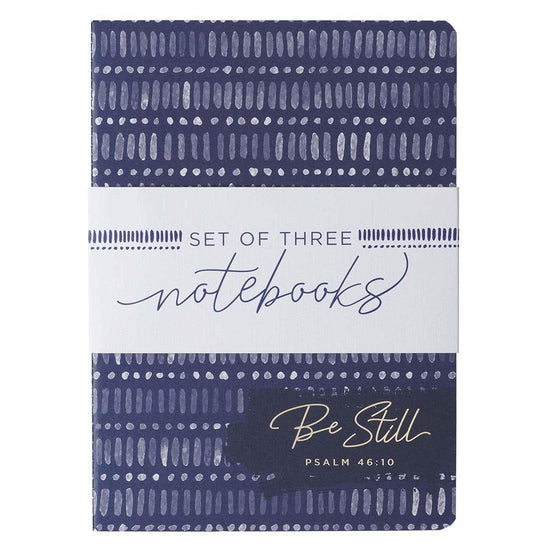 Strong, Still, Joyful Large Notebook Set - Psalm 46:10 - Pura Vida Books