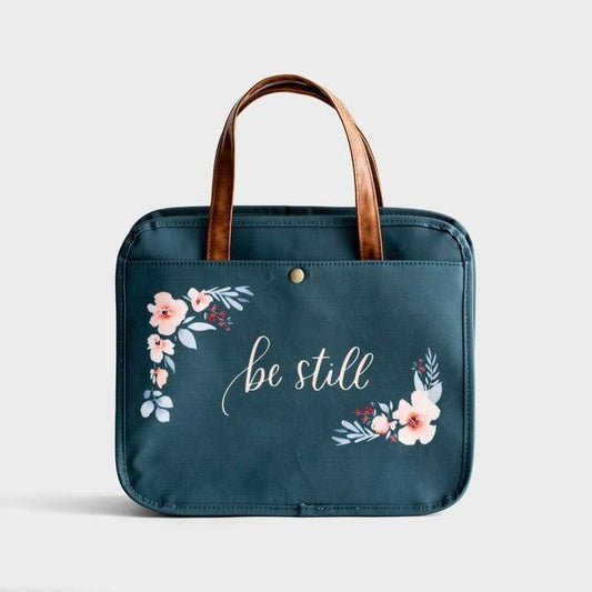 Studio 71 - Be Still - Floral Organization Bag - Pura Vida Books