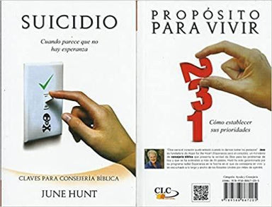 Suicidio y propósito para vivir - June Hunt - Pura Vida Books