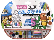Superpack colorear gigante 5 en 1 Nuevo Testamento - Pura Vida Books