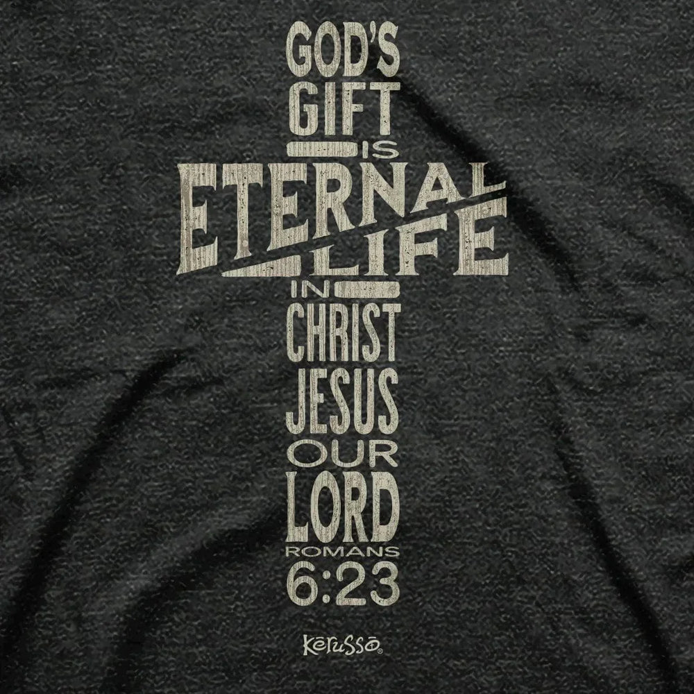 T-Shirt Eternal Life Cross - Pura Vida Books