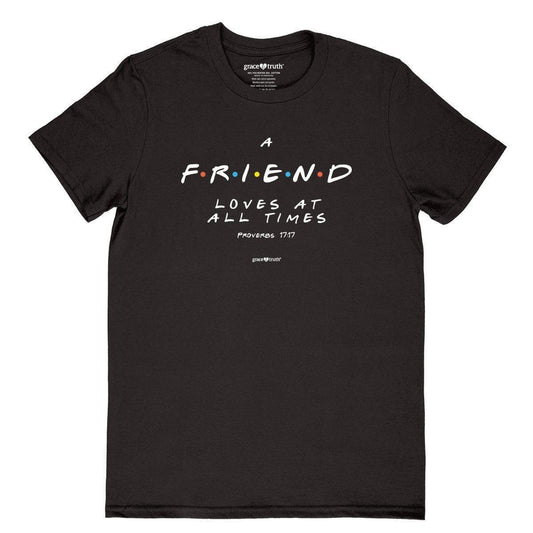 T-Shirt Friend Proverbs 17:17 - Pura Vida Books