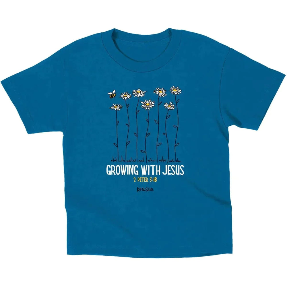 T-Shirt Growing With Jesus - Pura Vida Books