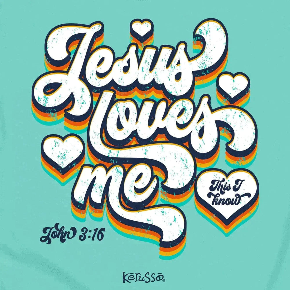 T-Shirt Jesus Loves Me - Pura Vida Books
