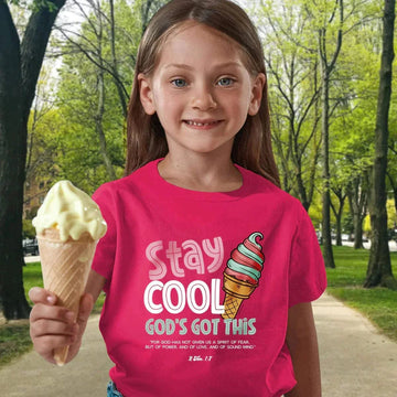 T-Shirt Stay Cool God's Got This - Pura Vida Books