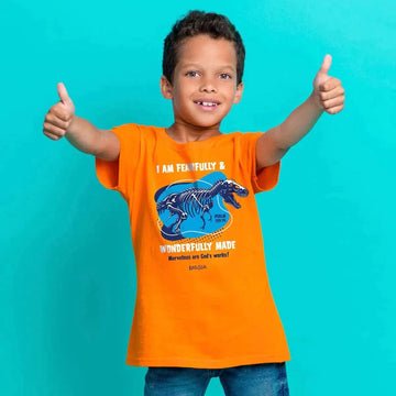 T-Shirt Wonderfully Made Dinosaur - Pura Vida Books