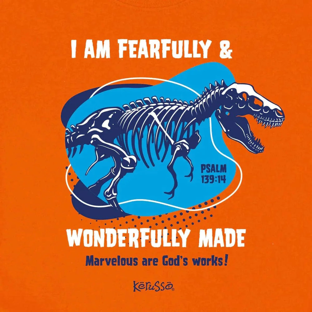 T-Shirt Wonderfully Made Dinosaur - Pura Vida Books