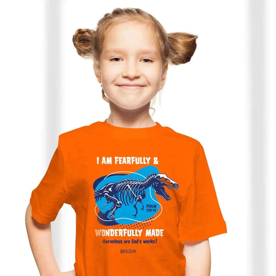 T-Shirt Wonderfully Made Dinosaur - Pura Vida Books