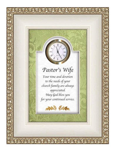 Tabletop Clock - Pastor's Wife - Pura Vida Books