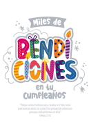 Tarjeta big blessing - Pura Vida Books