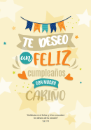 Tarjeta cumpleaños - Pura Vida Books