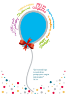 Tarjeta elegante mediana - Pura Vida Books