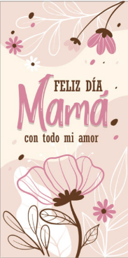 Tarjeta Monedero Día de la Madre