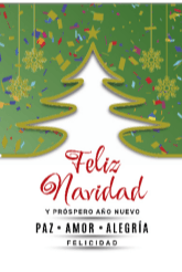 Tarjeta Navidad - Pura Vida Books