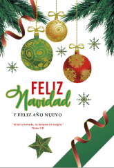 Tarjeta Navidad - Pura Vida Books