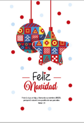 Tarjeta Navidad - Pura Vida Books