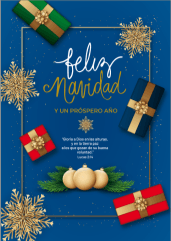 Tarjeta Navidad - Pura Vida Books