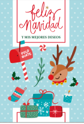 Tarjeta Navidad - Pura Vida Books