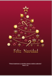 Tarjeta Navidad - Pura Vida Books