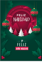 Tarjeta Navidad - Pura Vida Books