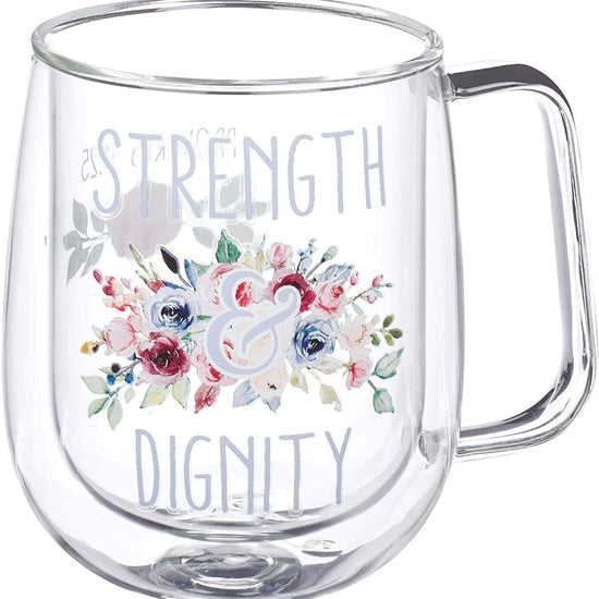 Taza de café y té - Strength & Dignity (Fuerza/Dignidad) - Pura Vida Books