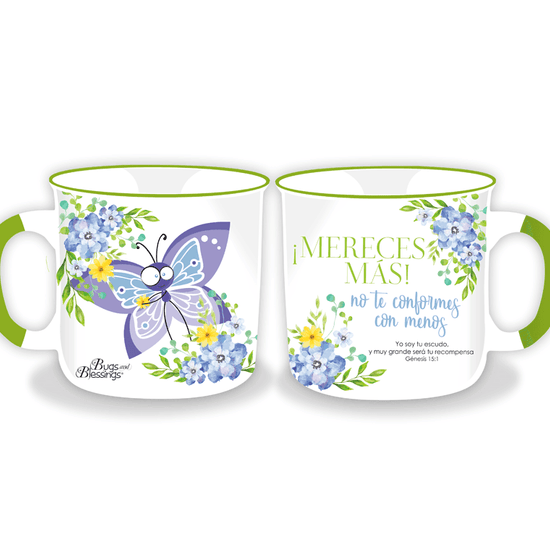 Tazas Bugs and Blessings - Génesis 15:1 - Pura Vida Books