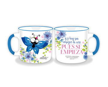 Tazas Bugs and Blessings - Isaías 60:1 - Pura Vida Books